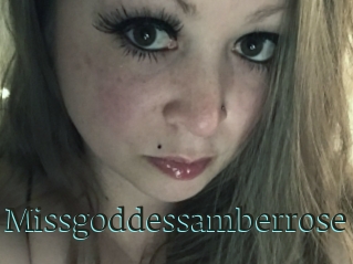 Missgoddessamberrose