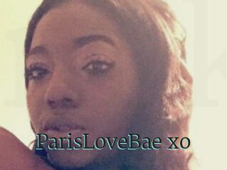 ParisLoveBae_xo