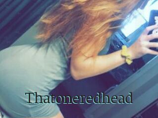 Thatoneredhead
